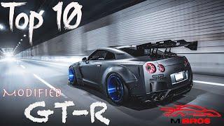 Top 10 Nissan GTR Modified  Best GTR in World  Supercar  M Bros