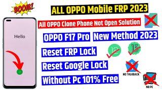 All Oppo Mobile Frp Bypass 2023  Oppo F17  F17 Pro Frp Bypass without pc