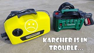 Parkside Pressure Washer PHDS 110 A1 Silent vs Karcher K25 Silent - Parkside vs Karcher