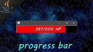 Java progress bar 