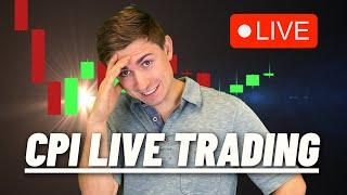 Live Trading CPI  GOLD USD SPX500 & More