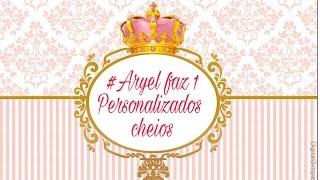 #Veda 12  Personalizados cheiosFesta tema Realeza #Aryel faz 1 aninho