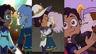 Lumity Kisses Moments in Season 3 S3 EP1 - S3 EP3 The Owl House