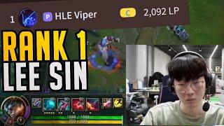 Viper Plays a SICK Lee Sin - Best of LoL Stream Highlights Translated