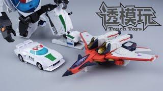 【SwiftTransform】MINI WHEELJACK vs. STARSCREAMARMADA UNIVERSE NewageMSS01 透模玩速变 NA千斤顶 MSS01天狼星 迷你