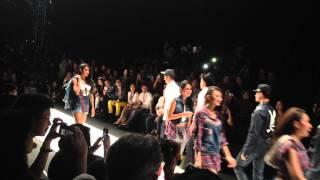 Luna Maya and ARL for Hardware at Jakarta Fashion Week 2014