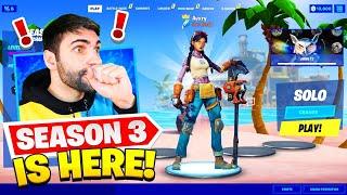 SEASON 3 ALL Unlocks New Battle Pass + MAP Fortnite Battle Royale Chapter 2 Season 3 LIVE