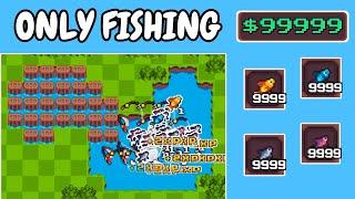 Paying my rent with only fish  Another Farm Roguelike Rebirth