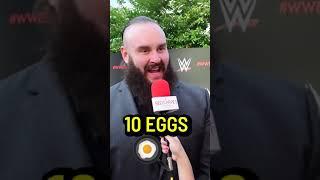 TRIPLE H REACTS TO BRAUN STROWMANS INSANE BREAKFAST ORDER  SO FUNNY