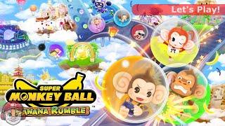 Super Monkey Ball Banana Rumble on Nintendo Switch First Hour All Modes