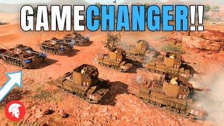 GAMECHANGER - Company of Heroes 3 - Afrikakorps Gameplay - 4vs4 Multiplayer - No Commentary