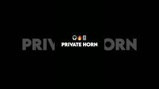 PRIVATE HORN  HIGH GAIN SONG  COMPITION HORN  DJ ADDYX PUNE ️