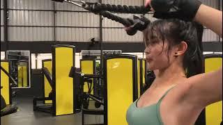 Asian girls  Hot Girls  Gym  Workout  How to exercise to lose weight  #fitness #workout #gym