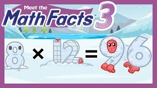 Meet the Math Facts Multiplication & Division - 8 x 12 = 96  Preschool Prep Company
