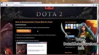 How to Get Free Dota 2 Beta Game Free on PC  Video