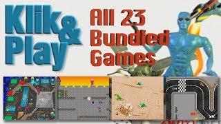 All 23 Klik & Play Games - the Games That Came Bundled with the Classic Game Making Toolkit