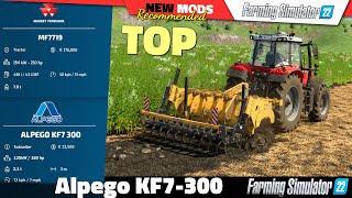 FS22  Alpego KF7-300 UPDATE - Farming Simulator 22 New Mods Review 2K60