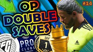 make HARD DOUBLE SAVES look easy  EA FC 24 FIFA Clubs  Comp GK Diving Tutorial  3 Minute Tips #14