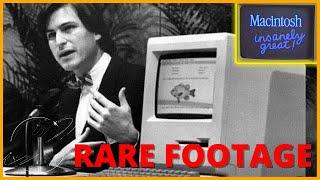 WATCH 1984 Steve Jobs Introduces First Macintosh Mac Computer In An Historical Event
