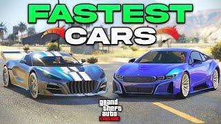 Top 10 FASTEST CARS in GTA 5 Online Updated