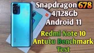 Redmi Note 10 Antutu Benchmark  Snapdragon 678 Antutu Benchmark 