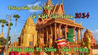 Thông Báo Chính Thức Lễ Khánh Thành Ngôi Chánh Điện Chùa ĐAY TA SUÔS  Festival Khmer Khmer