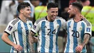 Argentina 3 - 0 croacia a la final   tyc sports en vivo hoy 13 de diciembre Mundial Qatar 2022