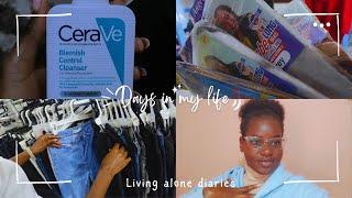 Days in my life in Nairobi   life of an introvert Kenyan girl cooking Living alone diaries