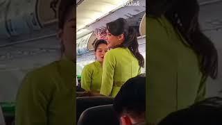 Pramugari Citilink Padang Batam Bertugas