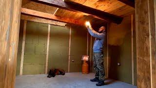 Electrical Installation Testing Thermal Insulation of the Living Room Ep.11.