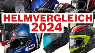 Motorradhelme 2024 Übersicht - PreisLeistung