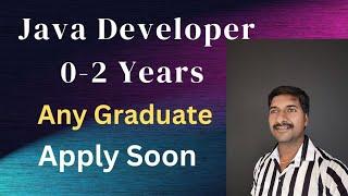 Java Developer Fresher Job  @byluckysir
