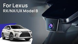 FITCAMX DASH CAM For Lexus RXNXUX