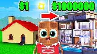  ДОМ за $1 против ДОМА за $1.000.000 в ROBLOX  ЧОКО