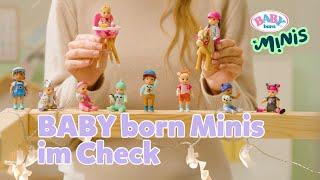 Die Minis von BABY born Beweglichkeit Accessoires und Farbwechsel im Check   BABY born