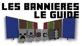 Minecraft 1.8 Guide de création des bannières drapeaux 1.8