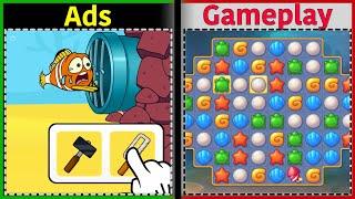 Fishdom  Is it like the Ads?  Gameplay