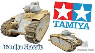 A Tamiya classic Building the Char B1 bis Tank from Tamiya 135 Scale