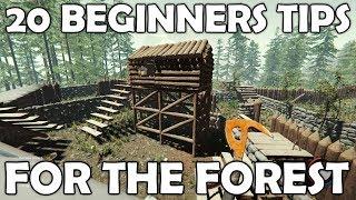 20 Beginners Tips for The Forest  Survival Game Guide