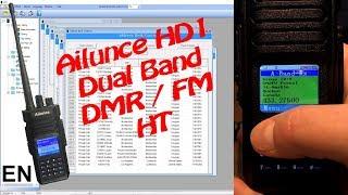 Ailunce HD1 - Dual band DMR  FM HT radio - Full review