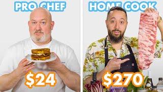 $270 vs $24 Ribs Pro Chef & Home Cook Swap Ingredients  Epicurious