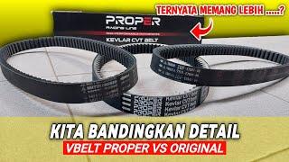 Review Vbelt PROPER RACING LINE. Belum ada yang ngereview bagian ini. Apa bedanya dengan original ?