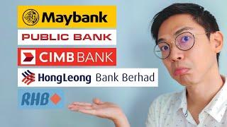 Which Malaysian Banks Should You Invest In?  MAYBANK PUBLIC BANK CIMB HONG LEONG BANK RHB BANK