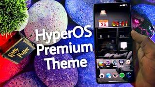 HyperOS Premium Theme For Any Xiaomi Devices  New System Ui Theme  #hyperos