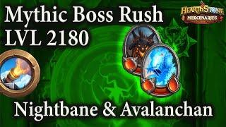 Coren Direbrew Nightbane & Avalanchan  LVL 2180 Day 2  Easy day but 2 x AS