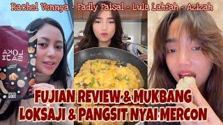 FUJIAN REVIEW & MUKBANG LAGIKULINER  REKOMENDASI PARA SELEBRITIS PANGSIT NYAI MERCON & LOKASAJI