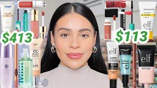 Testing viral e.l.f. DUPES vs High End Makeup  which is better?