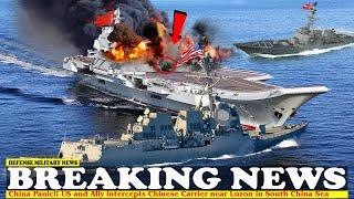 China Panic US and Ally intercepts Chinese Carrier near Luzon in South China Sea