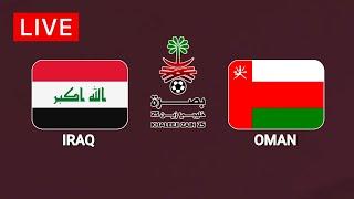 Iraq vs Oman  Arabian Gulf Cup 2023