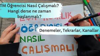 EŞİT AĞIRLIK NASIL ÇALIŞILIR? Hangi derse ne zaman başlamalı Denemeler Kanallar Tekrarlar YKS AYT